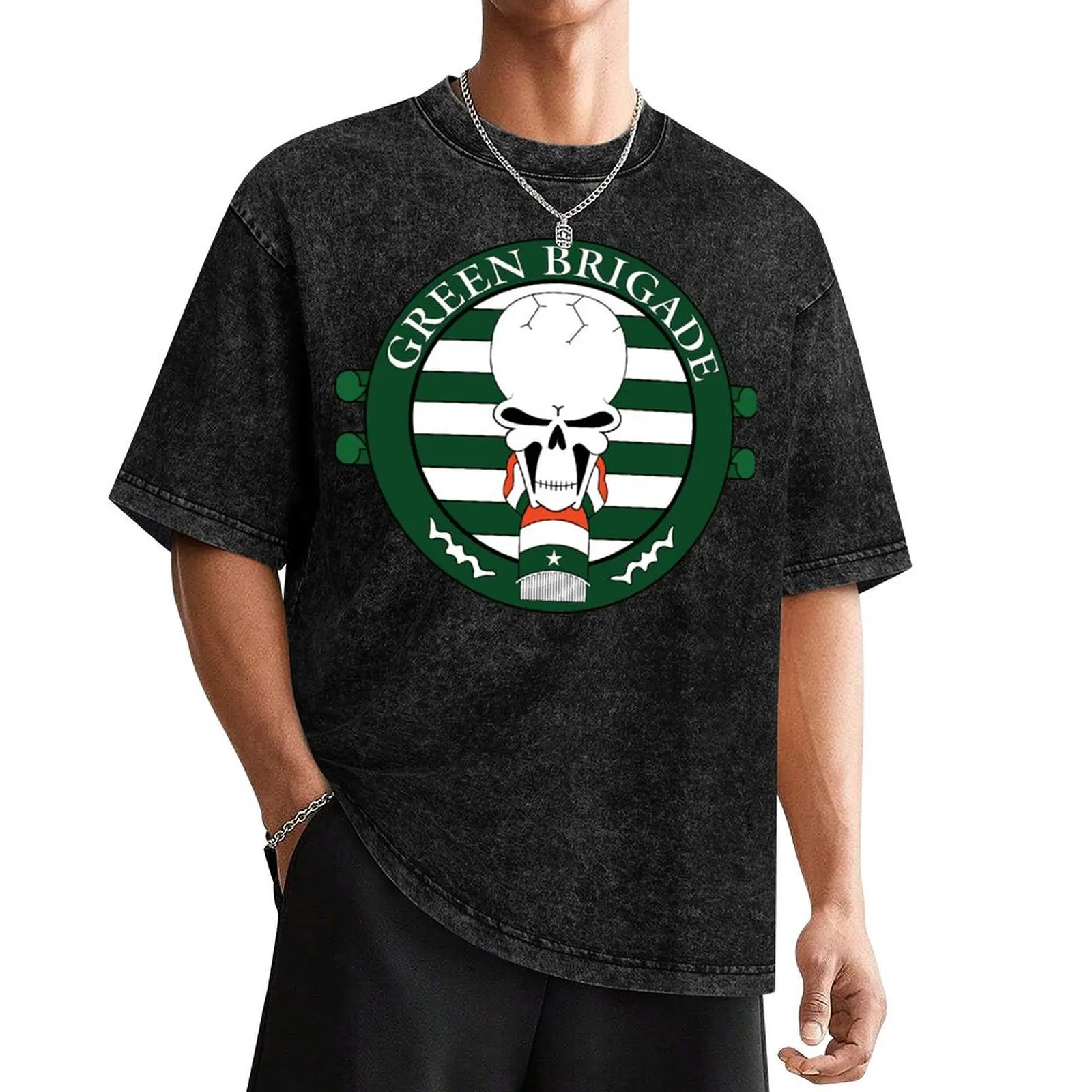

Green Brigade #w81 T-Shirt graphic t shirts summer clothes plus size clothes tshirts for men