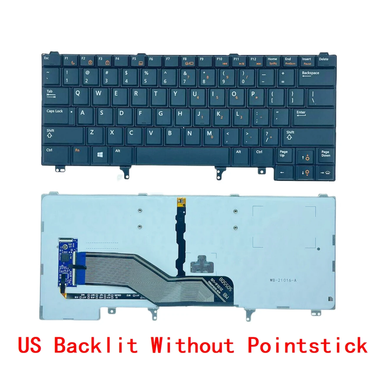 New US Spanish Laptop Backlit Keyboard For Dell E6420 E5420 E5430 E6220 E6320 E6330 E6420 E6430 Notebook PC Replacement