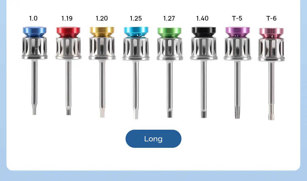AZDENT Dental Implantat Drehmoment Schraubendreher Schraubenschlüssel Bunte Elektronische Drehmoment Universal Werkzeuge 16 stücke Treiber Kit Box Autoklavierbar – Detail 5