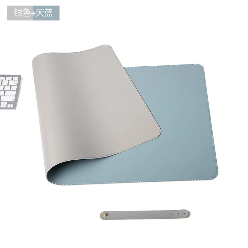 Double-Sided PU Mouse Pad, Tamanho Grande, Anti-Slip, Desk Mat, Computador Mousepad, Tapete de Teclado, Gamer Table Mat