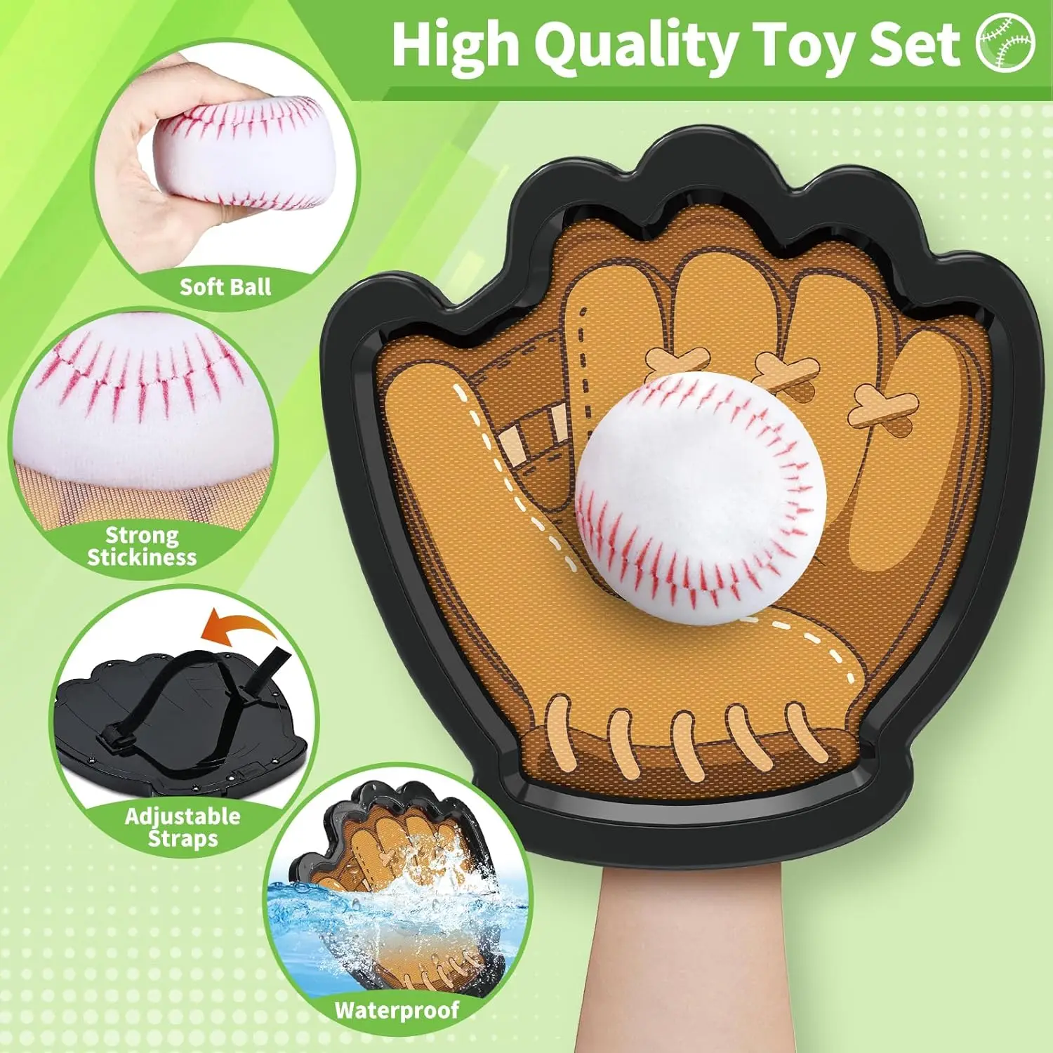 Catch and Toss Ball Game Set 2