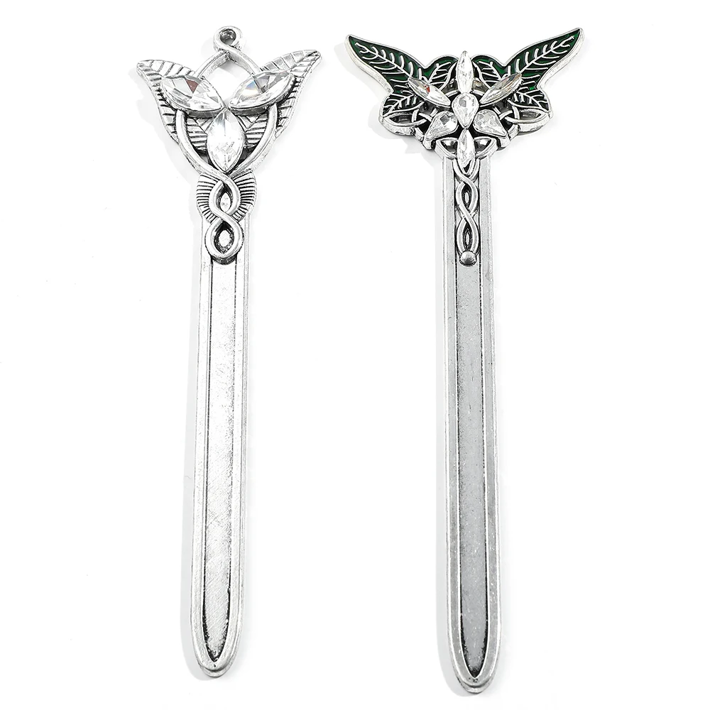 1PC Noble Stainless Steel Ring King Bookmark with Diamond, Simple and Exquisite as the Best Gift for People Around You