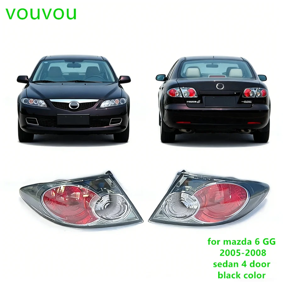 

Автомобильные аксессуары 51-170 кузовные детали внешний один задний фонарь для Mazda 6 2005-2008 GG седан 4-дверный