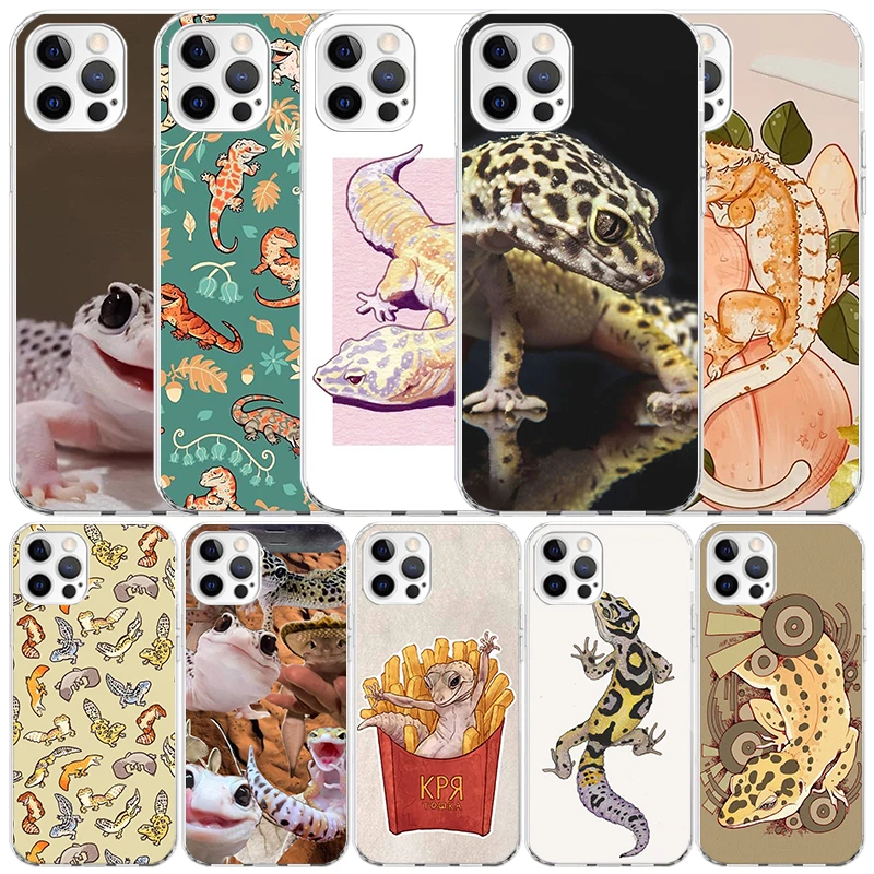 Phone Cases That Fit Iphone 16E - Lizards Geckos Soft Cover for iPhone