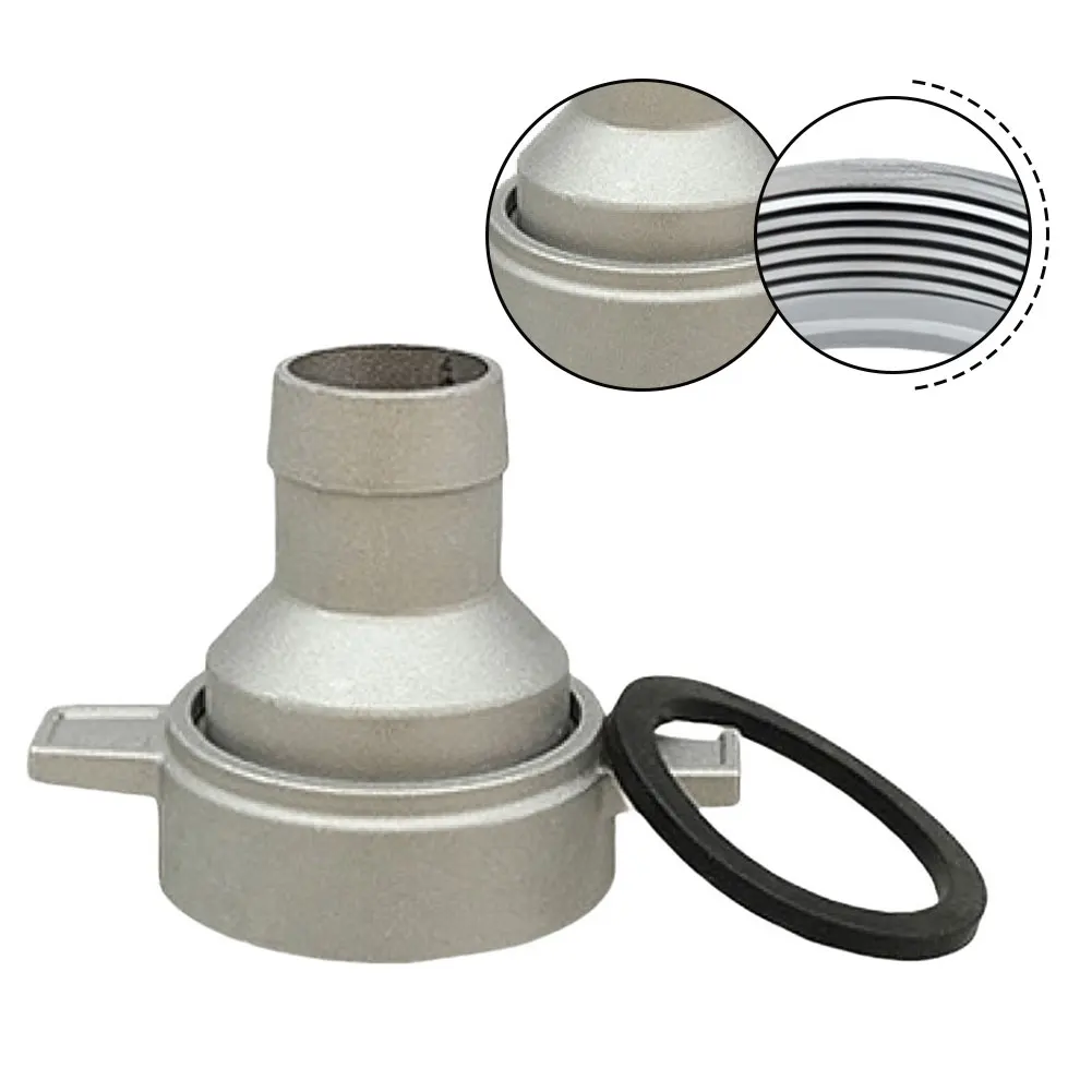 

1pcs Water Pump Fittings Aluminum Pipe 1.5 Inch 2 Inches To 1.2 Inch Connector With Rubber Gasket Water Pump Connecting Pipe