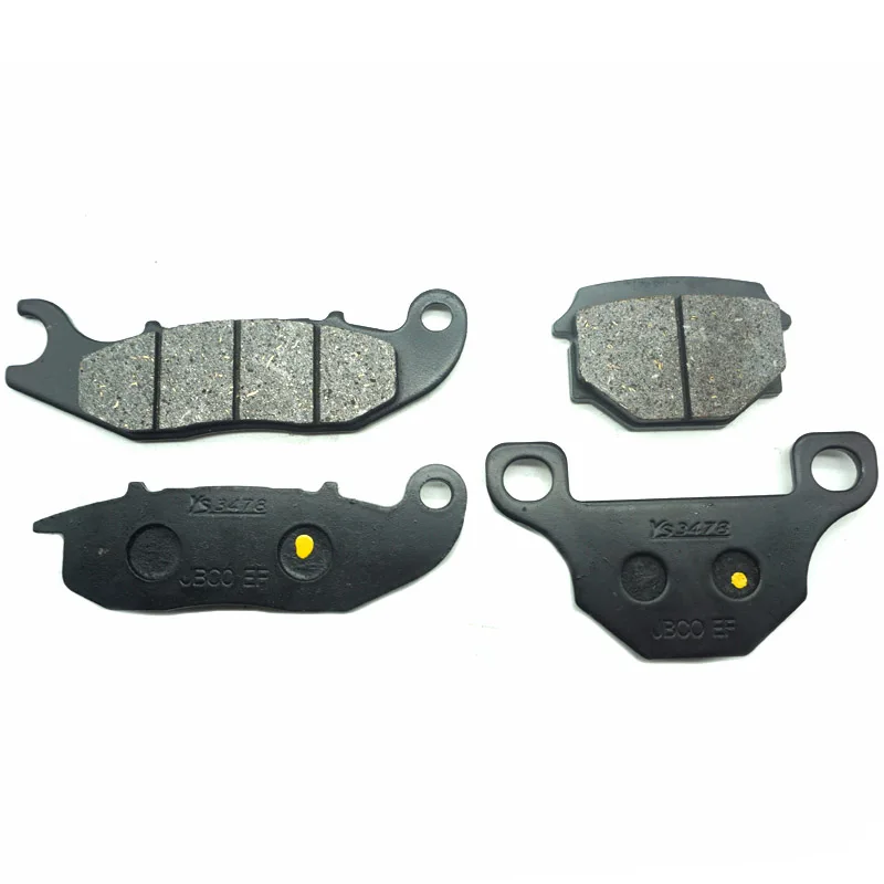 Motorcycle Front Rear Brake Pads For DERBI Mulhacen 125 4T from ref 7N001791 2007-2015 4T up to ref 7N001790 2007 Mulhacen125