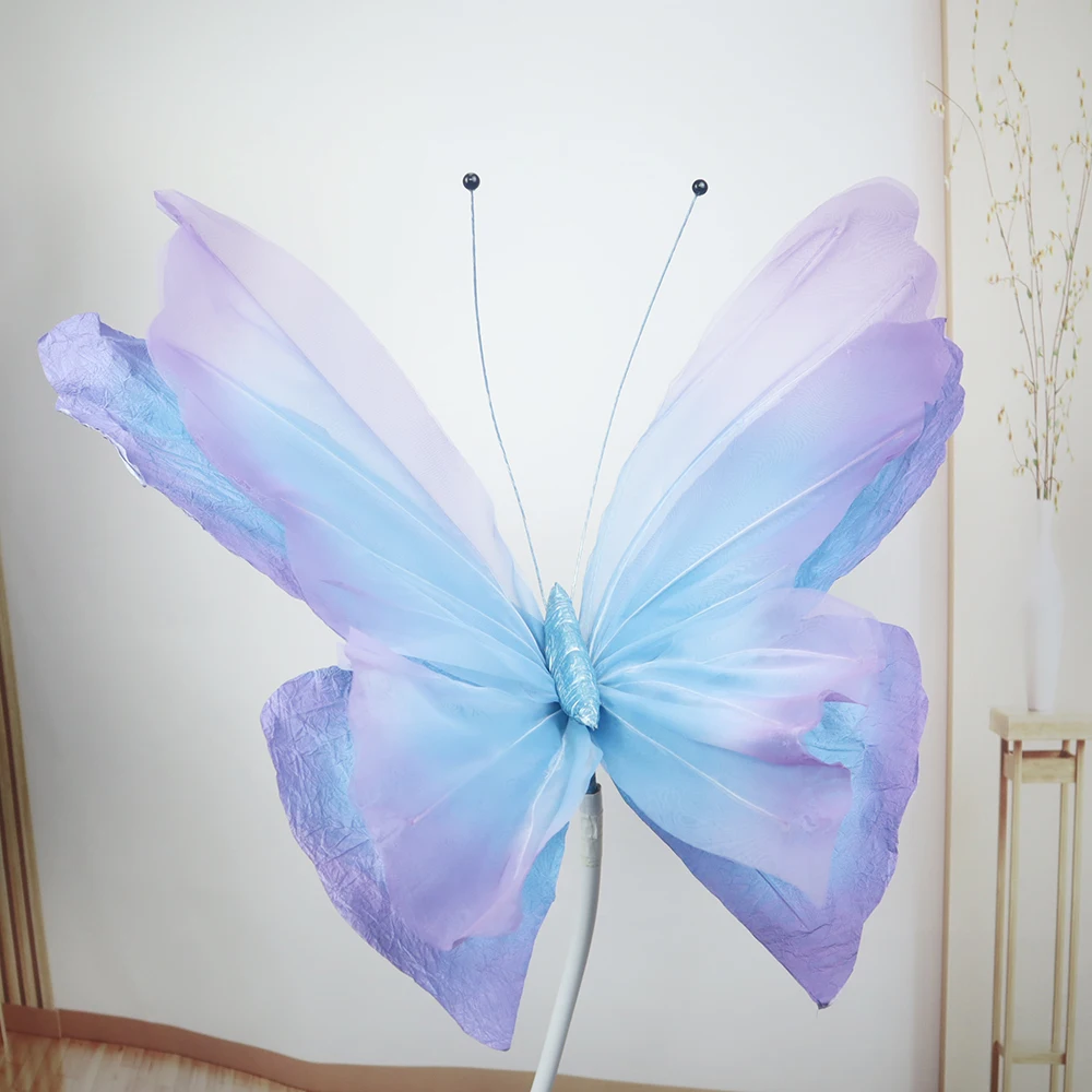 Simulated Butterfly Wedding Scene Background Wall Decoration Flower Shopping Mall Counter Photography Studio Props Paper Flower