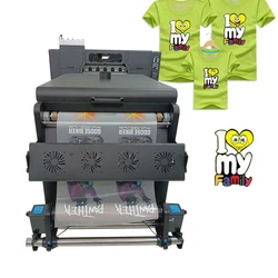 A1 Pet Film Four Heads I3200A1 DTF Printer High Accuracy Feeding System 60CM DTF Printer New DTF Textile Printer Smooth Printing
