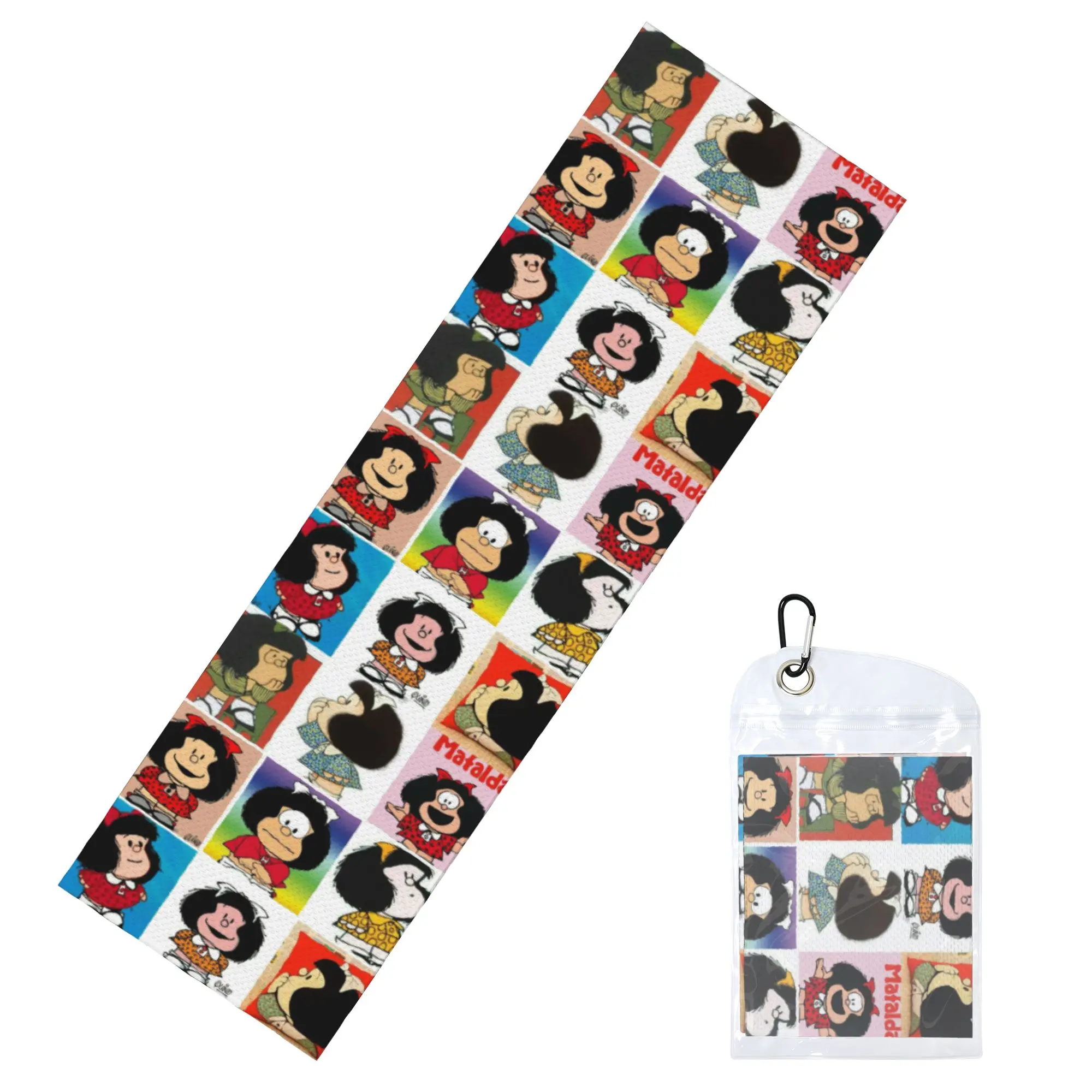 Mafalda Quino Comics Quino Cartoon Manga Towel Quick Dry  Super Soft  Fitness and Outdoor Activities Towels