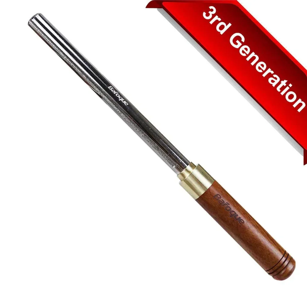 Guitar Fret Crowning File Diamond Grit Guitar Fret Repairing Luthier Tool With 3 Groove for Guitars Ukuleles Bass Banjo Mandolin