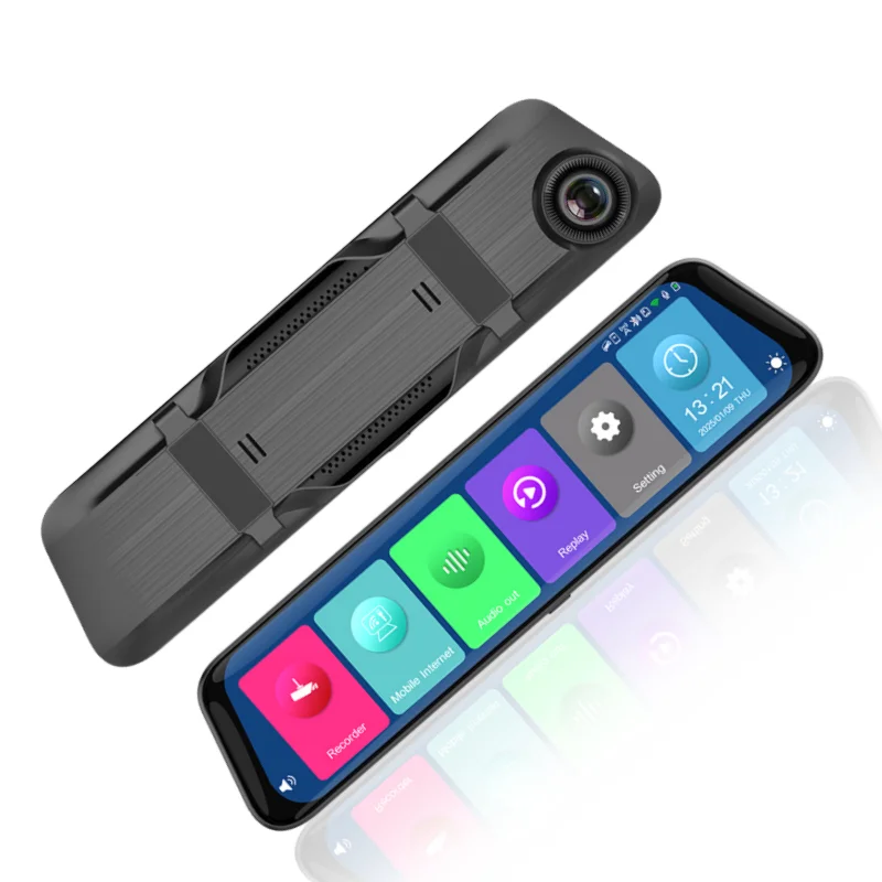 NewCarplay Android Auto Remote Monitor Rearview DVR Camera for Car