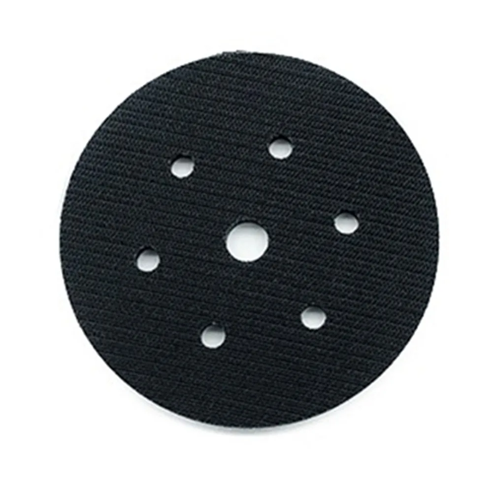 Interface Pad 6 Inch 7 Hole Design Enhances Orbital Sanding Performance Sponge Construction Suitable for Sander Protection