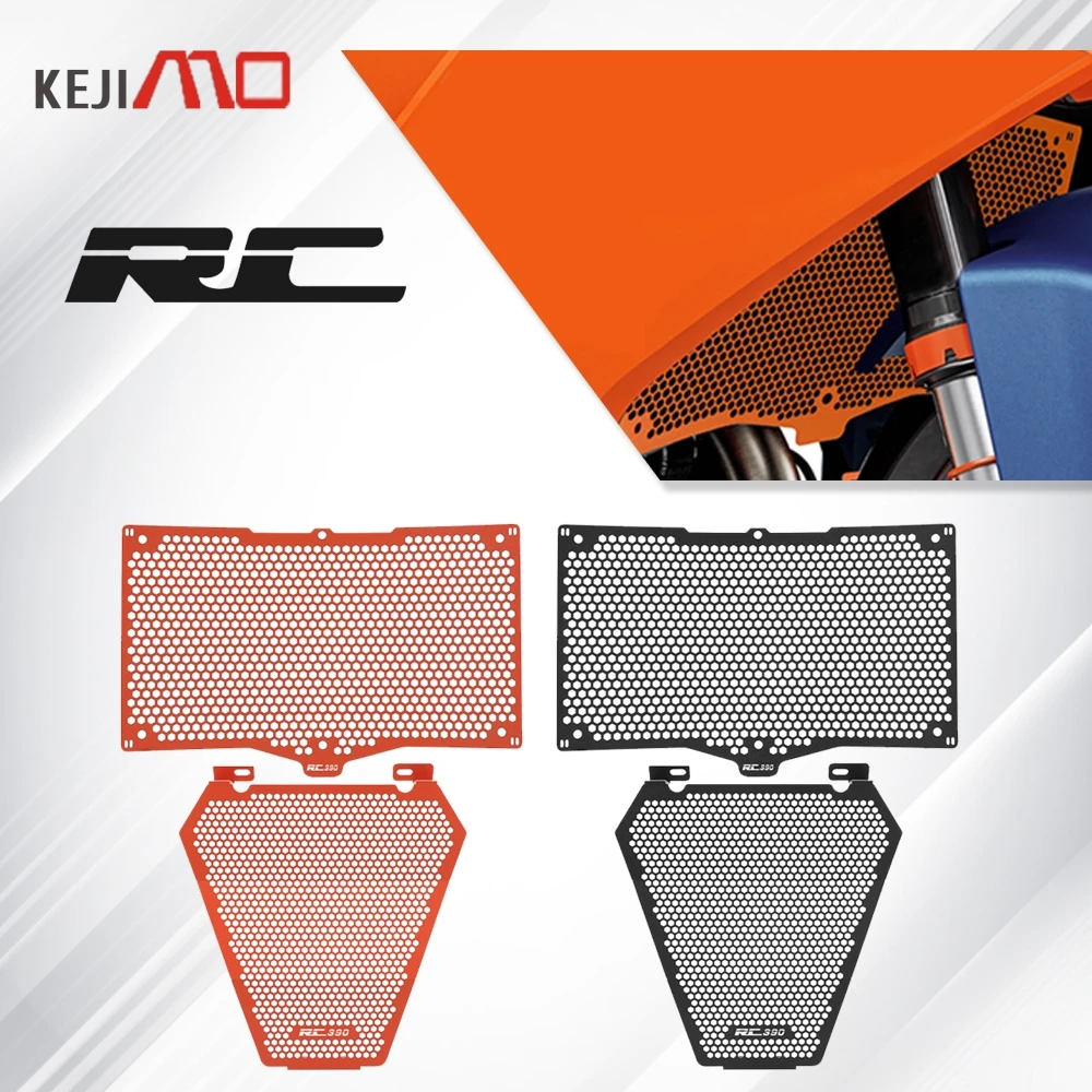 

RC 125 200 390 Motorcycle Accessories Radiator Guard Protection Grille Cover Protector For RC125 RC200 RC390 2022 2023 2024 2025