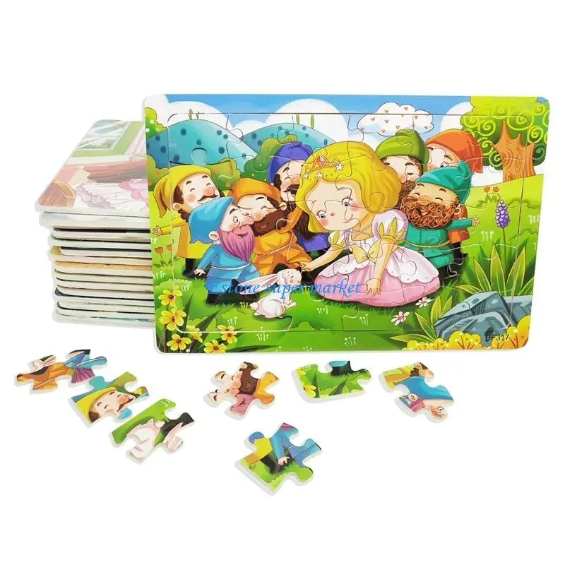 Puzzle 090B pour enfants, Intelligence préscolaire, l'imagination, pour garçons filles