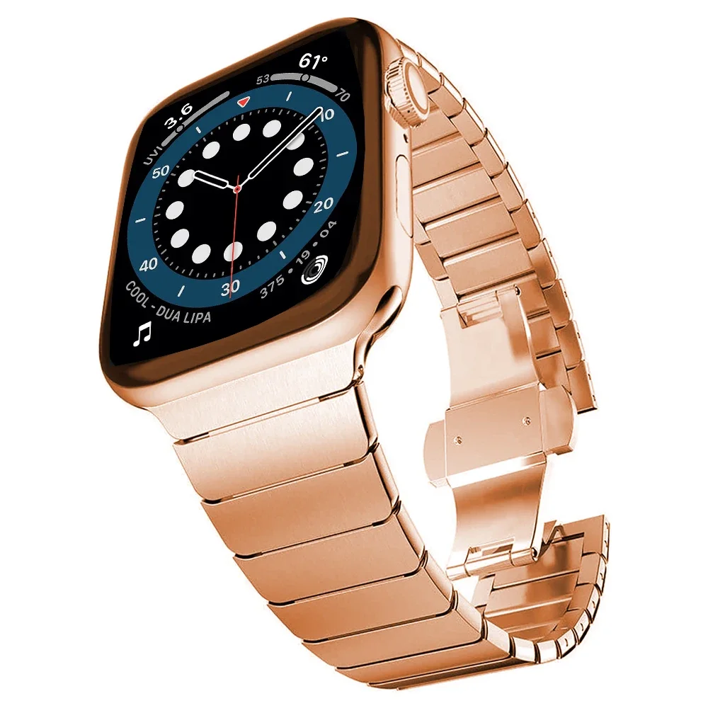 Metal Strap For Apple watch Series Ultra 10 9 8 7 49mm 45mm 41mm 42mm 46mm Stainless Steel Link Bracelet iWatch 6 5 4 44mm 40mm