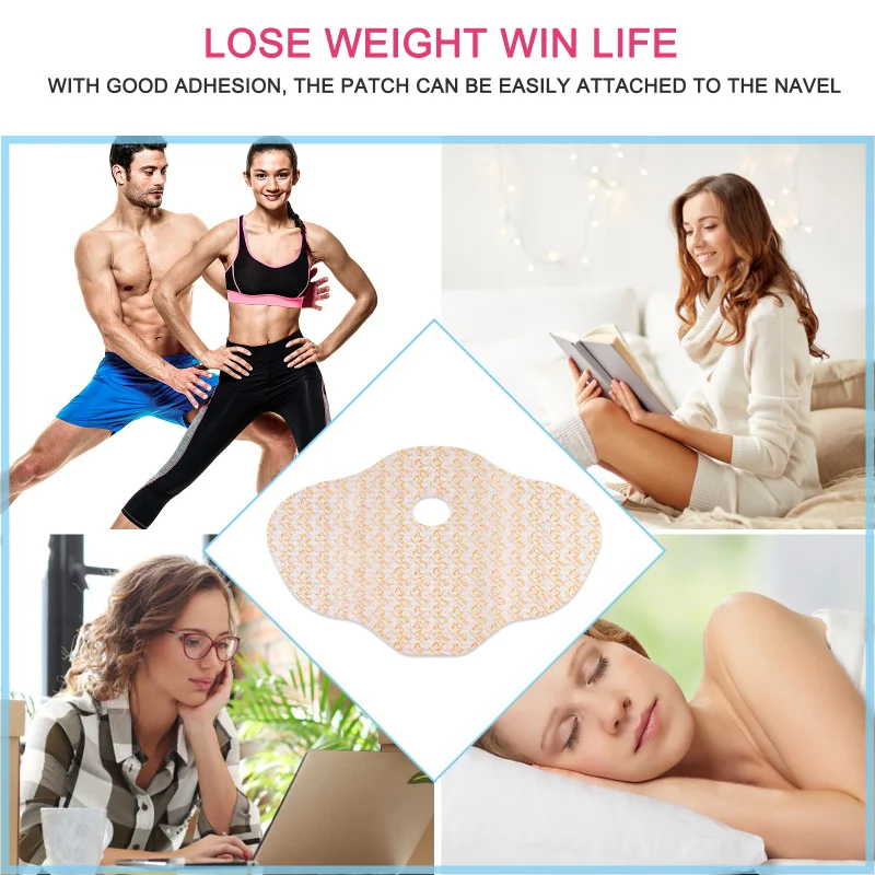 Korea MYMI Wonder Patch Women Belly Wing Abdomen Slimming Artifact Tummy Slimming Sticker Weight Loss Flat Tummy Products Health