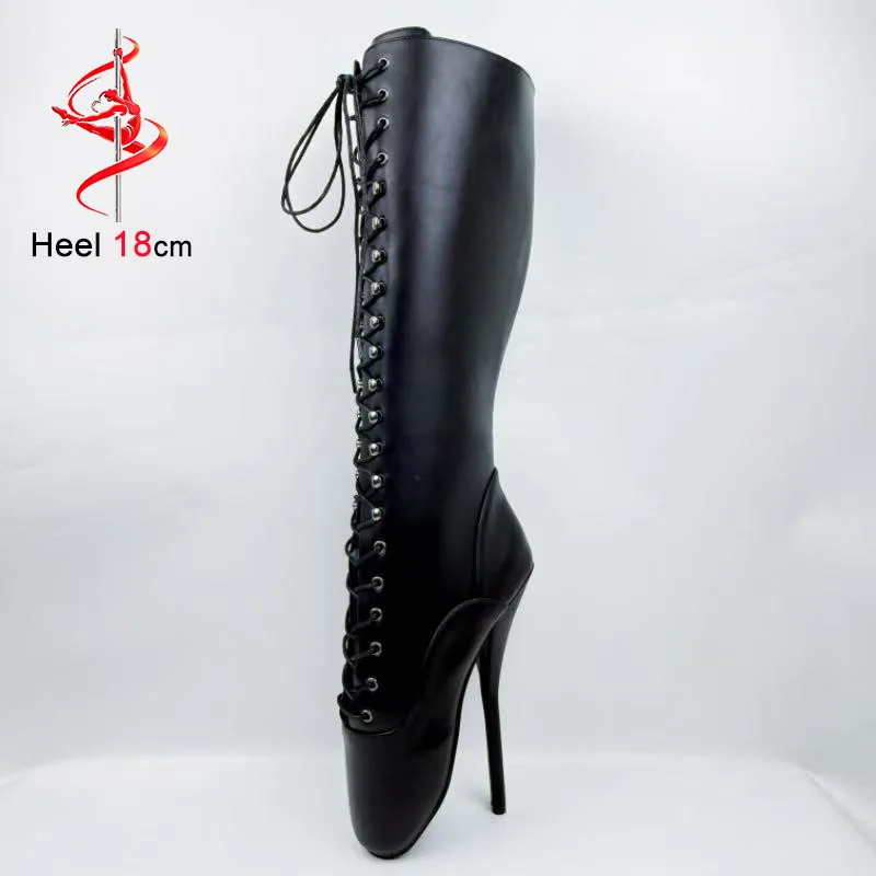 botas-de-ballet-a-media-pantorrilla-con-tacon-de-aguja-de-18-cm-con-cordones-delanteros-color-negro-mate-estilo-esclavo-zapatos-exoticos-para-pole-dance-para-mujer-botas-mujer