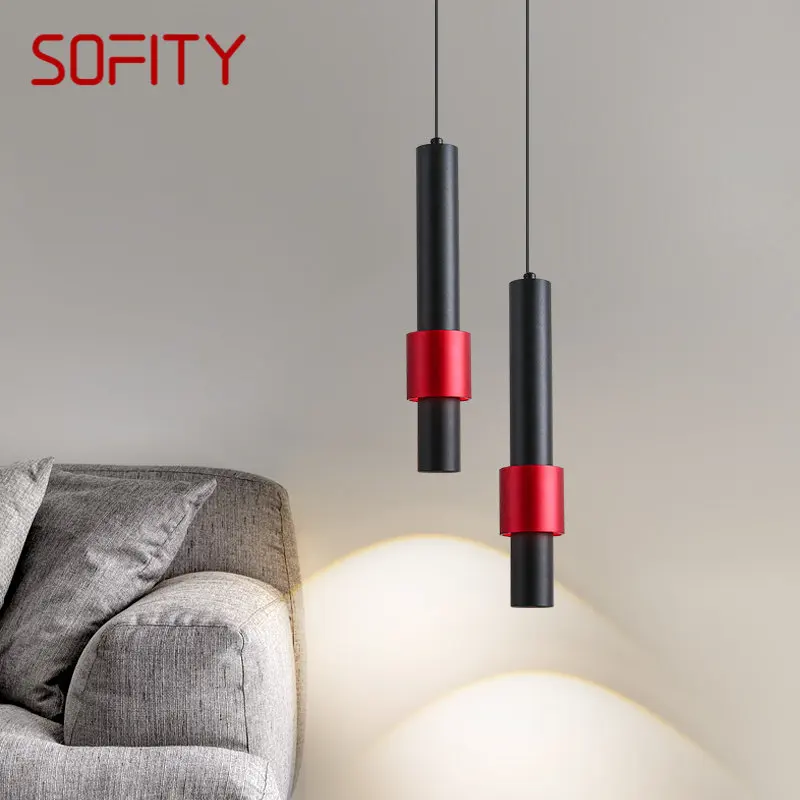 

SOFITY Modern Hanging Pendant Light LED Nordic Creative Simply Bedside Chandelier Lamp For Home Dining Room Bedroom Bar