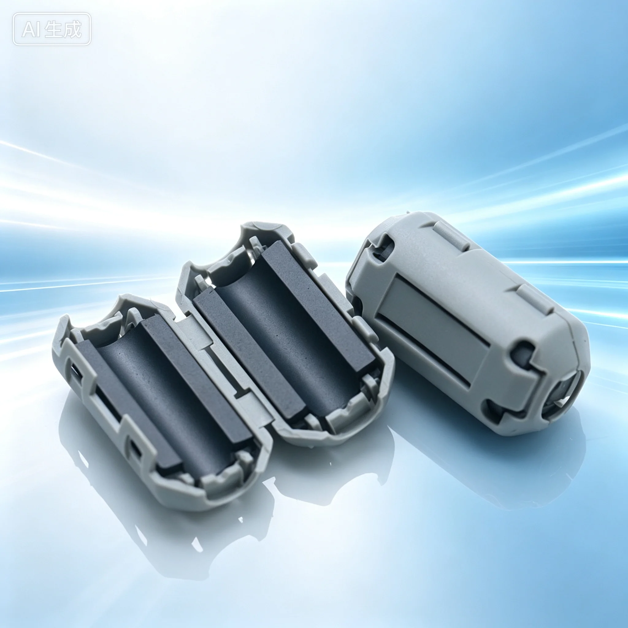 Ferrite Core ZCAT1730-0730 Clip-on High Frequency Noise Suppression Filter for TDK Anti-interference Shielding  10pcs