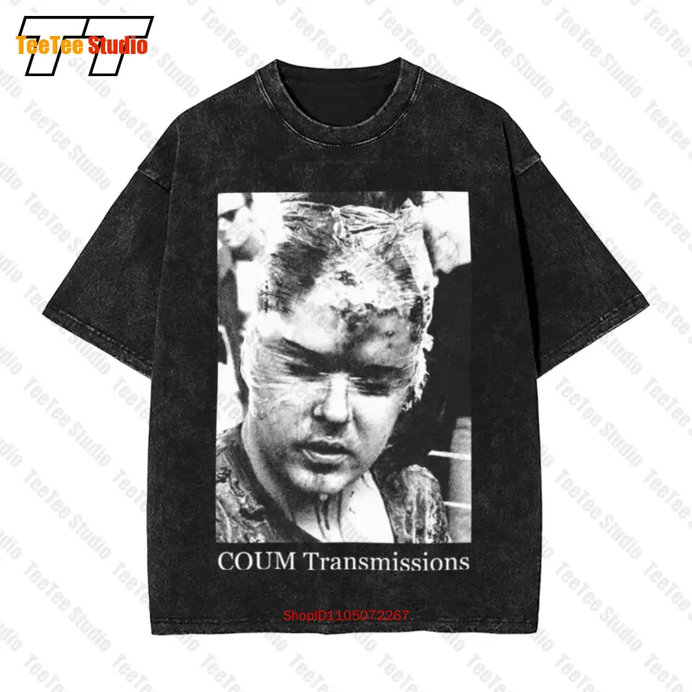 

Coum Transmissions Throbbing Gristle Psychic Tv Coil Nurse With Wound Vintage Oversized T-Shirt Z8F7