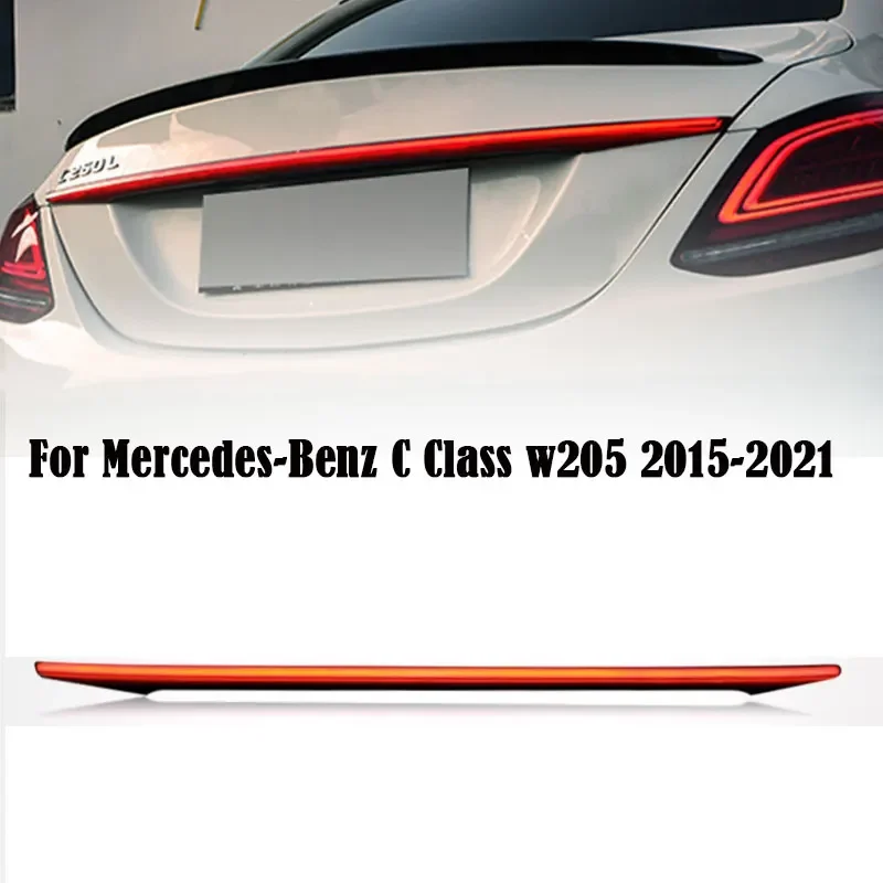 

Светодиодный сквозной задний фонарь для Benz E/S/C W205 w213 C180 C200 Сквозной багажник Задний фонарь Задний бампер Светодиодный динамический указатель поворота