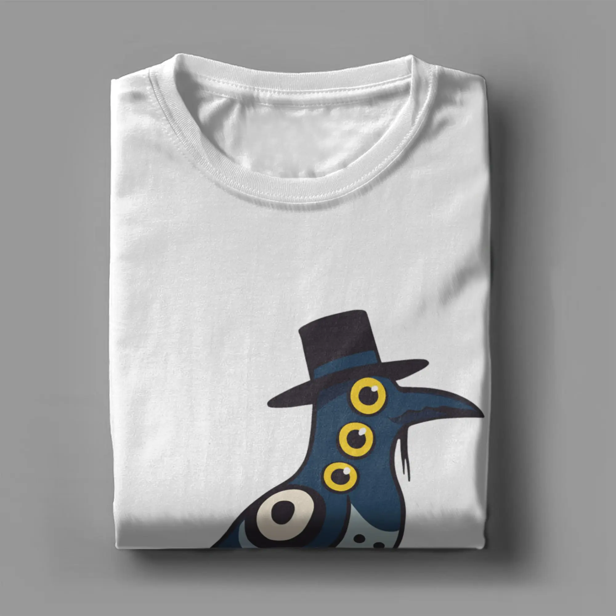 الطيور سوسي Kpop شيطان الصيادين هنتركس مضحك الطيور مع قبعة تي شيرت الرجال القطن موضة للذكور تي شيرت ملابس قصيرة الأكمام