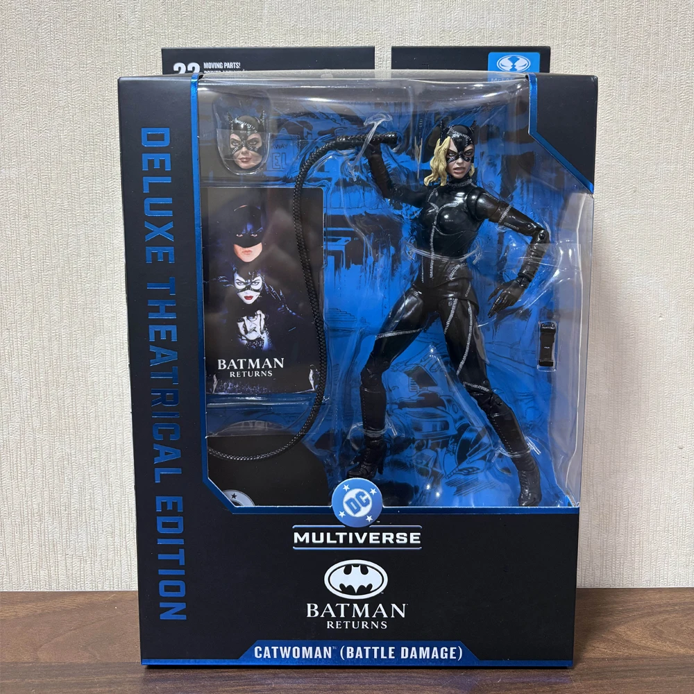 McFarlane Toys DC Multiverse Wonder Woman/Mr. Freeze/Battle Damaged Catwoman/Hawkgirl 7-Zoll-Actionfigur-Modellpuppe Garage Kit – Detail 4