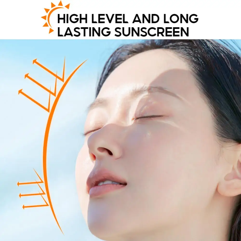 1~5PCS Whitening Sunscreen SPF50 Sunblock PA+++ Anti-UV Moisturizing Anti Aging Dust Isolation Cream Refreshing Oil Control Skin