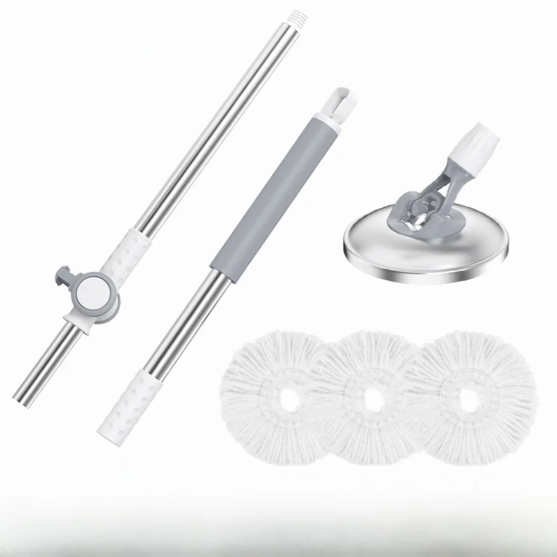 

Thickened Rotating Mop Head And Cloth Line Single Rod Mop Duster Replacement Head Universal Mop Accessories Durable Cleaning ...