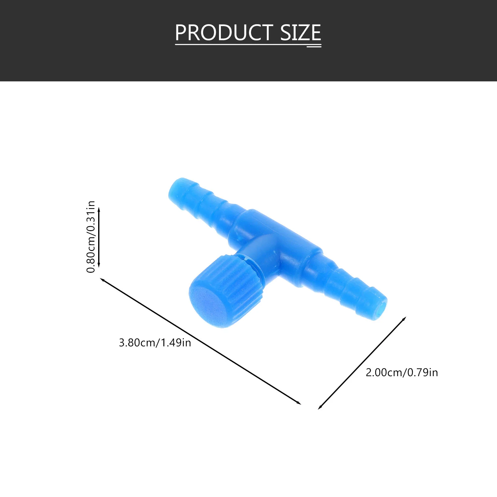 Fish Tank Direct Air Valve Bowl Replaceable Aquarium Regulator Miniature Plastic Daily Use