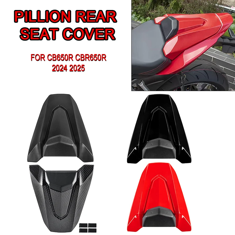 

Motorcycle Rear Seat Cover FOR CBR650R CB650R 2024 2025 Rear Tail Cover Fairing Pillion Cowl For Honda CB650 R CBR650 R