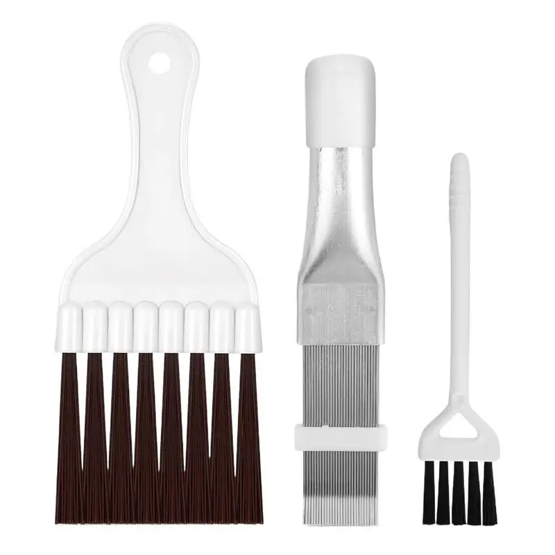 

Гребень для конденсатора кондиционера, щетка для чистки ребра переменного тока из нержавеющей стали, инструмент для ремонта ребра кондиционера, расческа для катушки, инструменты для очистки