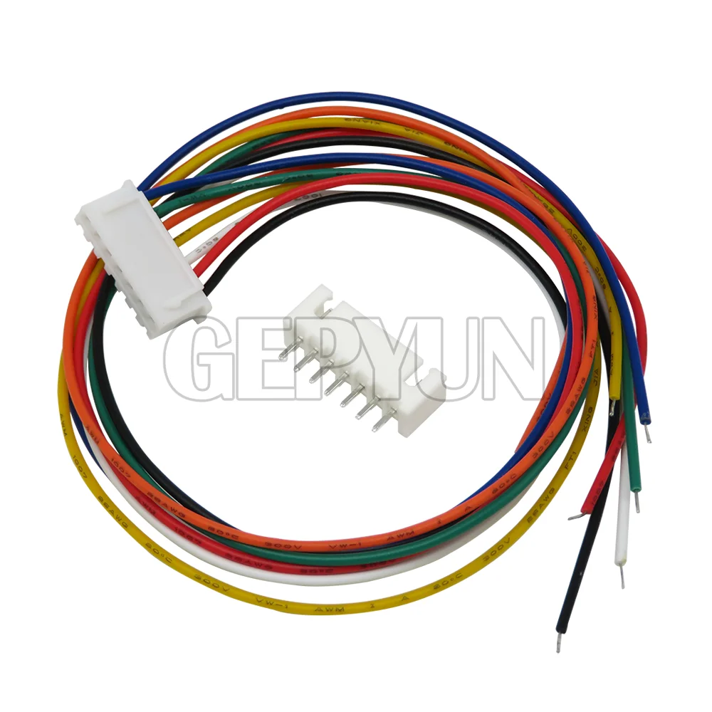 5Sets JST XH2.54 XH 2.54mm Wire Cable Connector 2/3/4/5/6/7/8/9/10 Pin Pitch Male Female Plug Socket 20cm Wire Length 26AWG