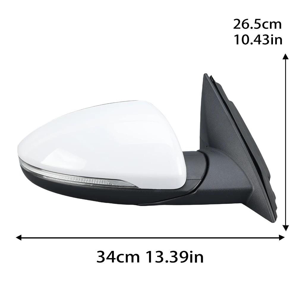 10 Wires Rearview Mirror Assembly For Kia FORTE CERATO SHUMA 2018-2021 Heated Blind Spot Light Side Door Mirror Car Accessories