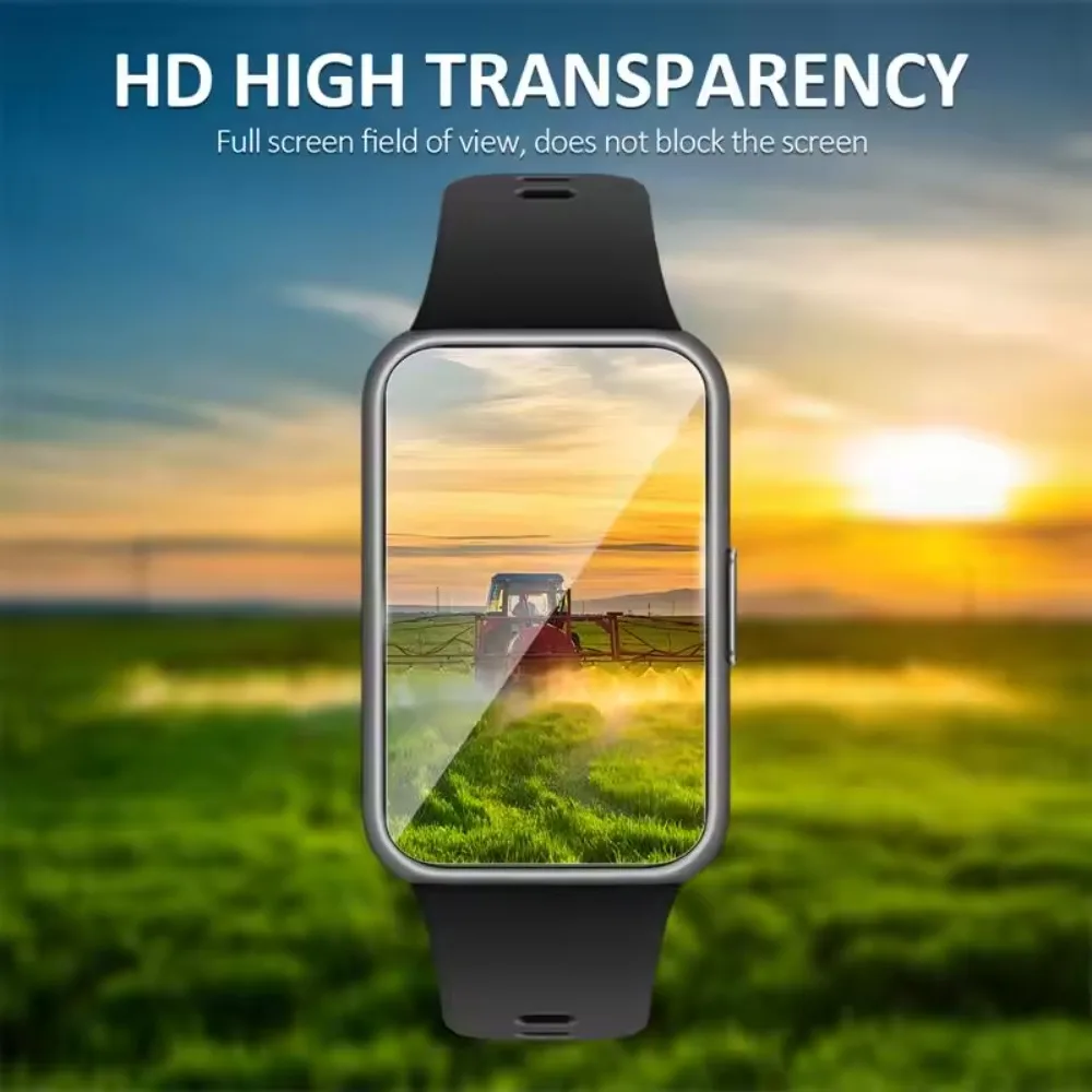 Soft TPU Hydrogel Films for Huawei Band 11 Smartband Anti Scratch Screen Protectors Film for Huawei Band 11 Pro Clean Protective