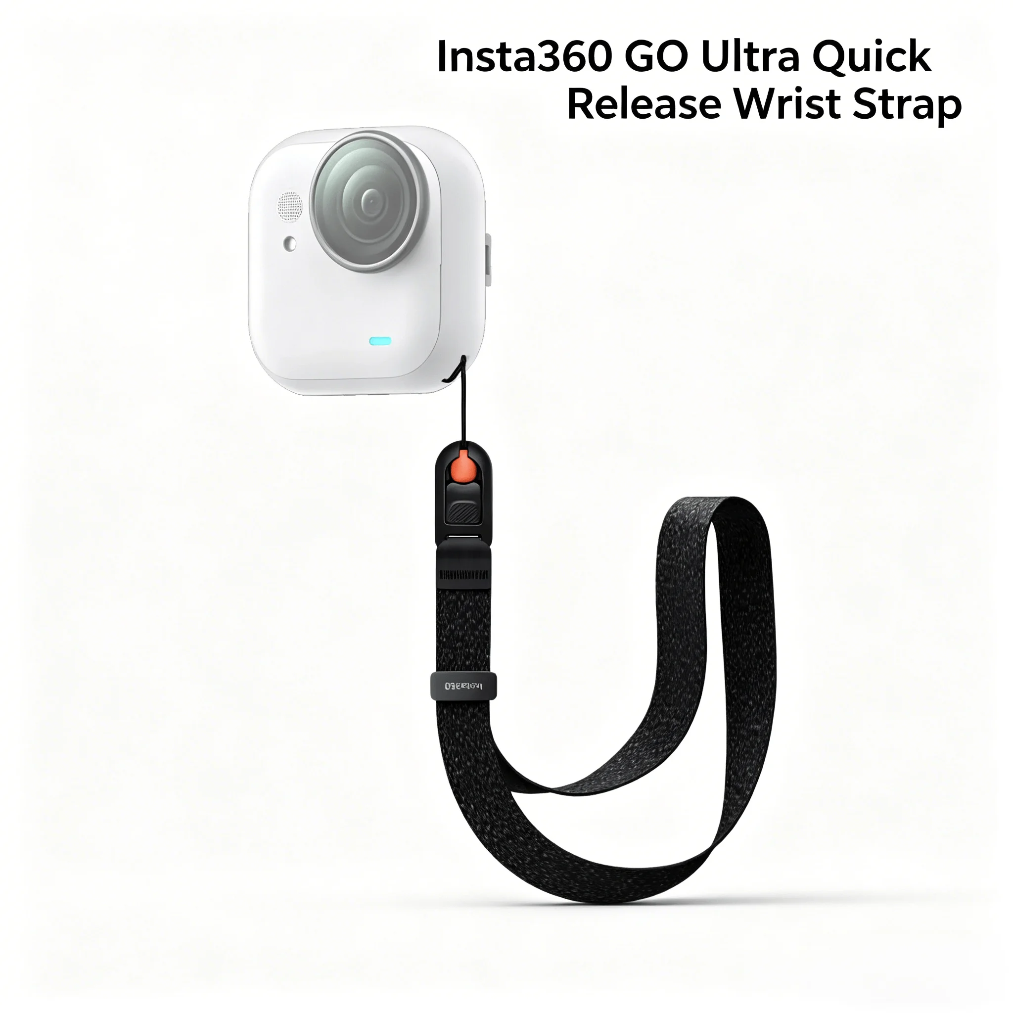 

Camera Anti-drop Wrist Strap For Insta360 GO Ultra, quick release one press design, snug and skin friendly.