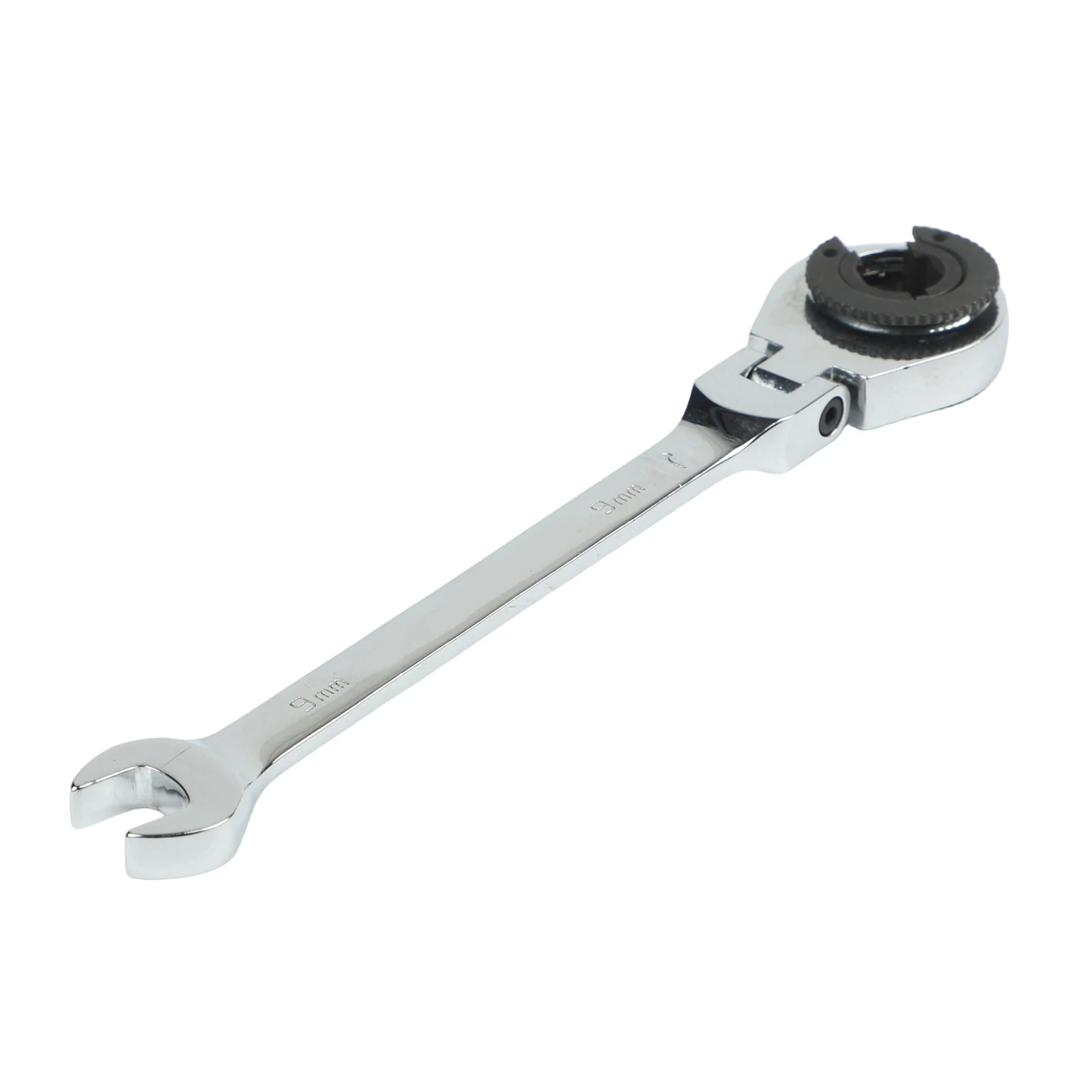 8-27mm Ratcheting Tubing Wrench with Swivel Mechanism for Reduced Hand Movement During Repeated Fastening Operations