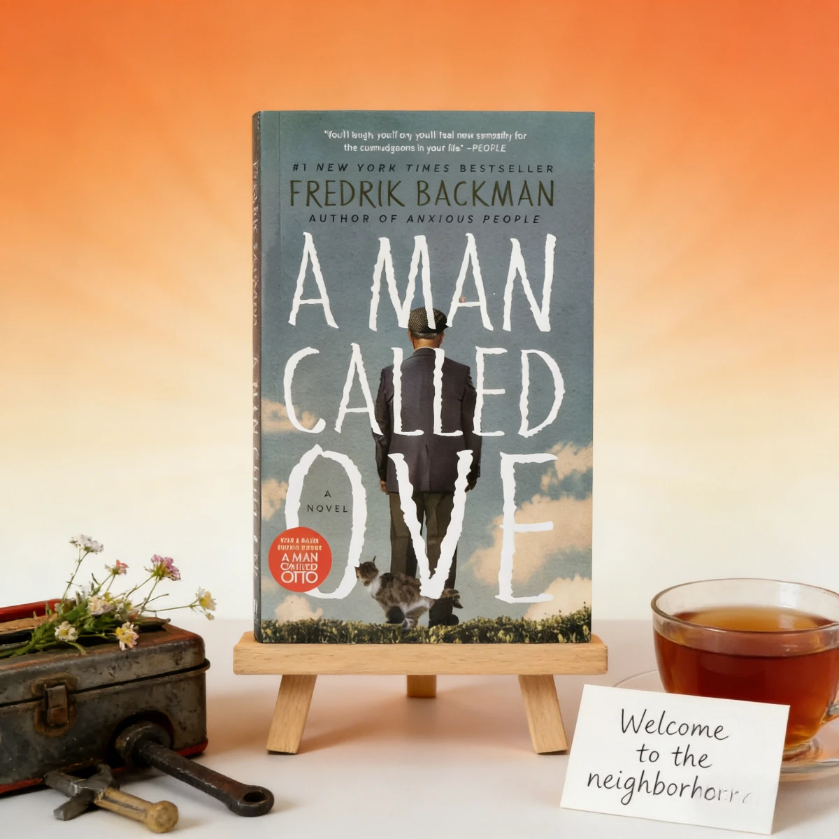 

A Man Called Ove By Fredrik Backman - Heartwarming Humorous Novel, Film Adaptation A Man Called Otto, for Literature Enthusiasts
