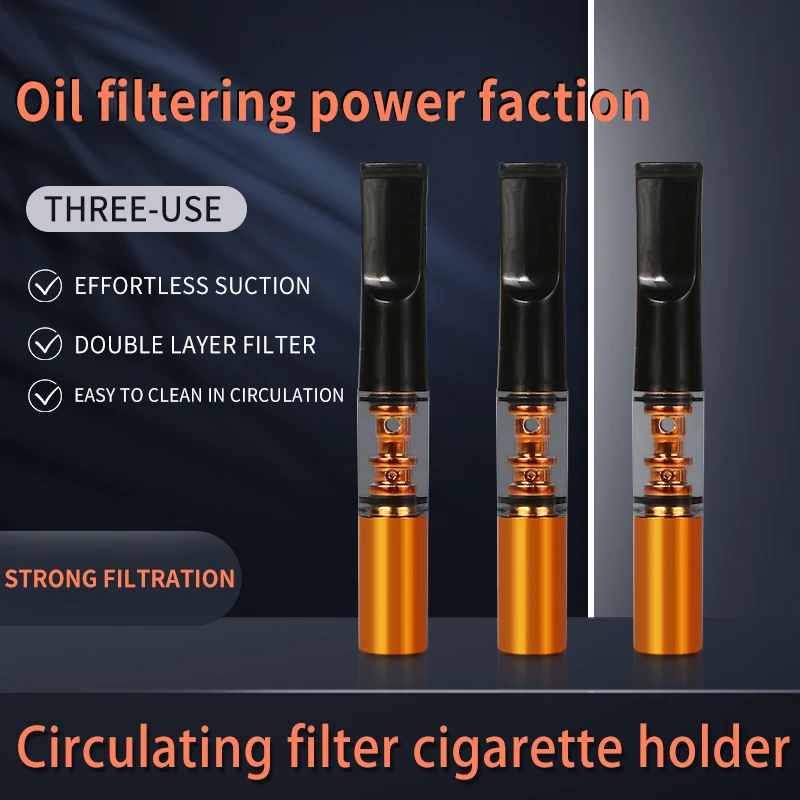 

Disposable Tobacco Cigarette Filter Smoking Reduce Tar Filtration Cleaning Holder 5Pcs/Box Cigarette Mouthpieces Holder