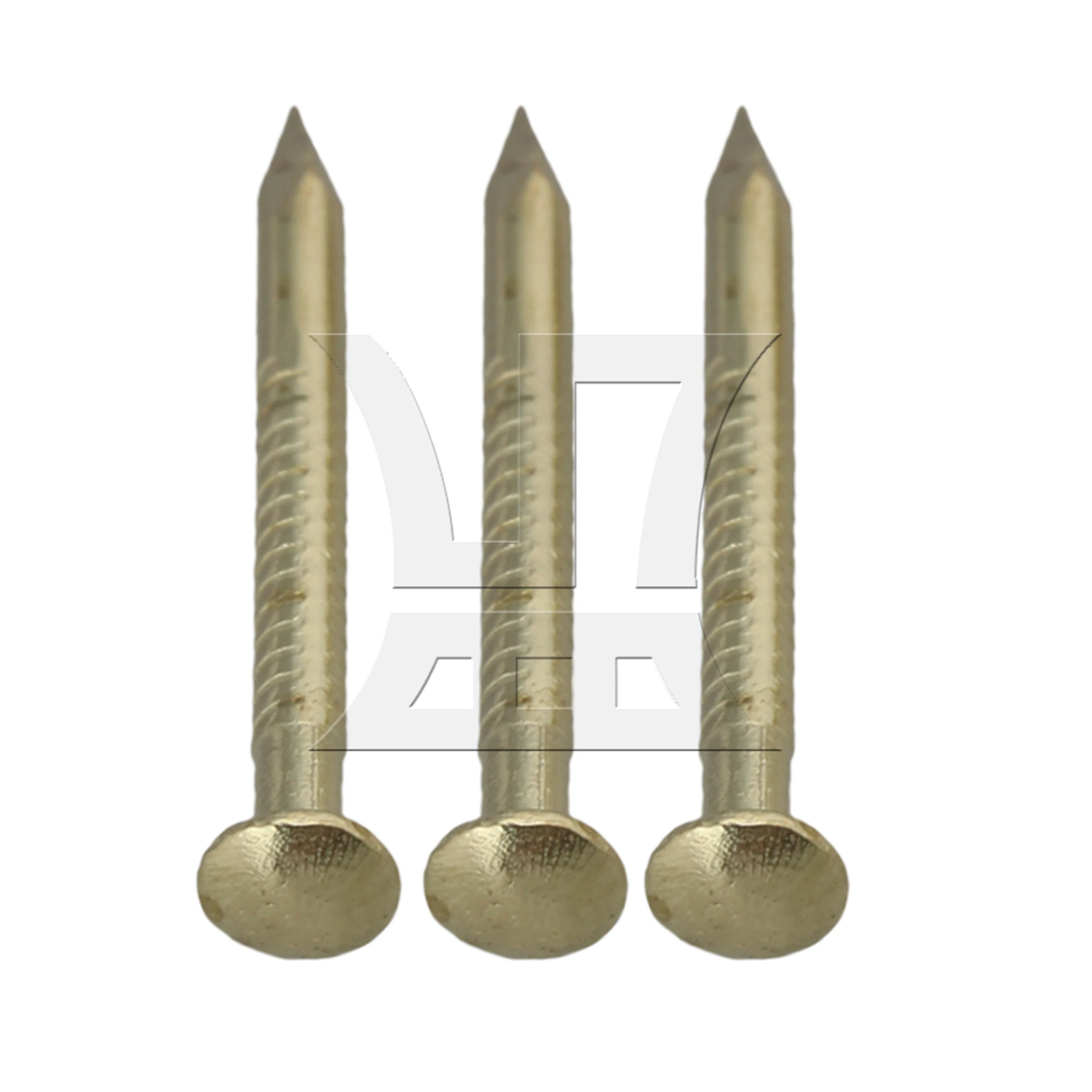 

CNBTR 1pc Copper Hardware Nail 2.8mm x 18mm Brass for Wooden Door Decoration Sofa Decoration