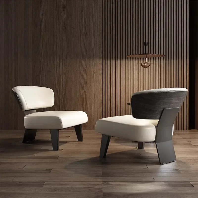 

m Makeup Chair Dining Velvet Cushion Single Sofa Balcony Chairs Living Room Black Furniture m