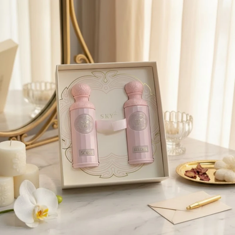 

Elegant Luxury Arabian Perfume Set for Women - Floral Long-Lasting Fragrance with Stylish Bottle for Daily Wear And Gifting