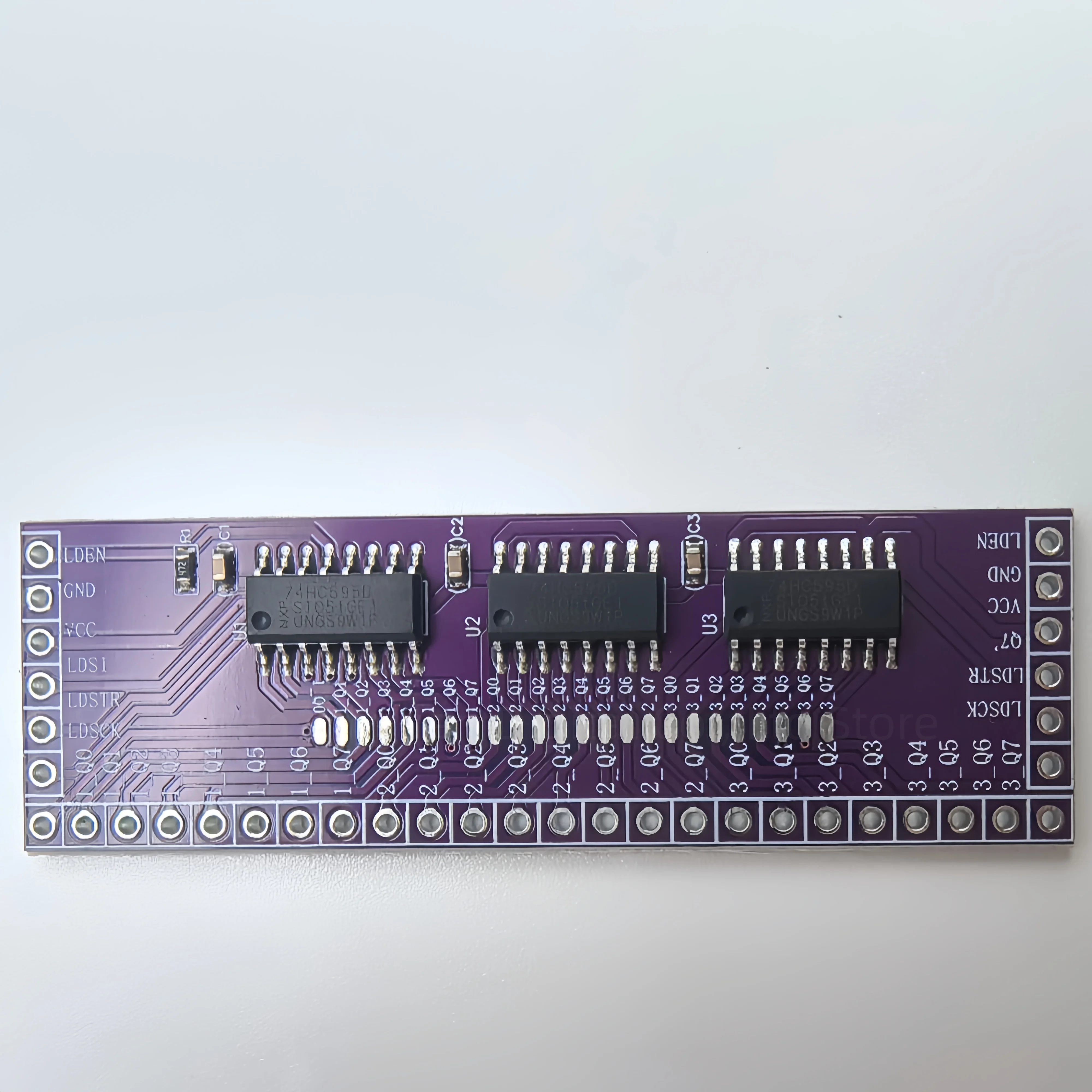 74HC595 Shift Register Module, 3Pin to 24Pin Serial-In Parallel-Out IO Expander for MCU LED Control IO Extension Module