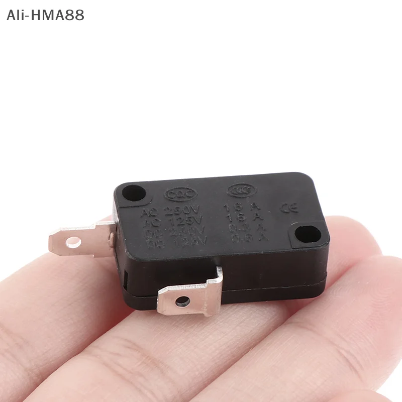 

(YY)5Pcs KW1-103 Micro Switch 16A 250V Normally Close Switch 2 Pin Micro Switch For Microwave Oven Washing Machine Rice Cooker