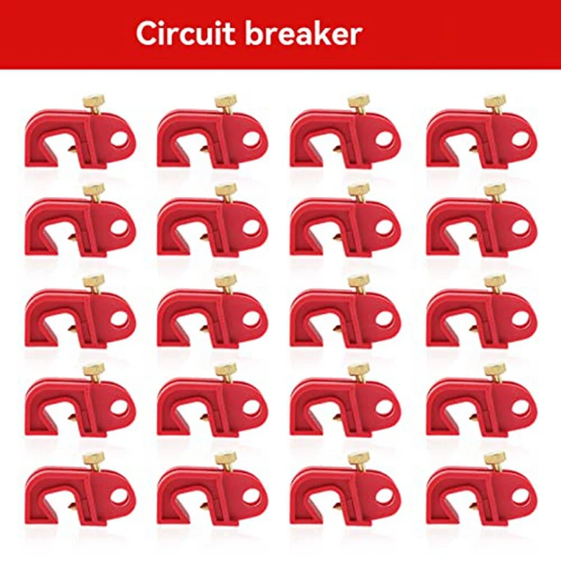 N15R-40X Circuit Breaker Lockout Device Lockout Tagout Tag Kit Breakers Lockout Universal Electrical For Lock Out Tag Out Set