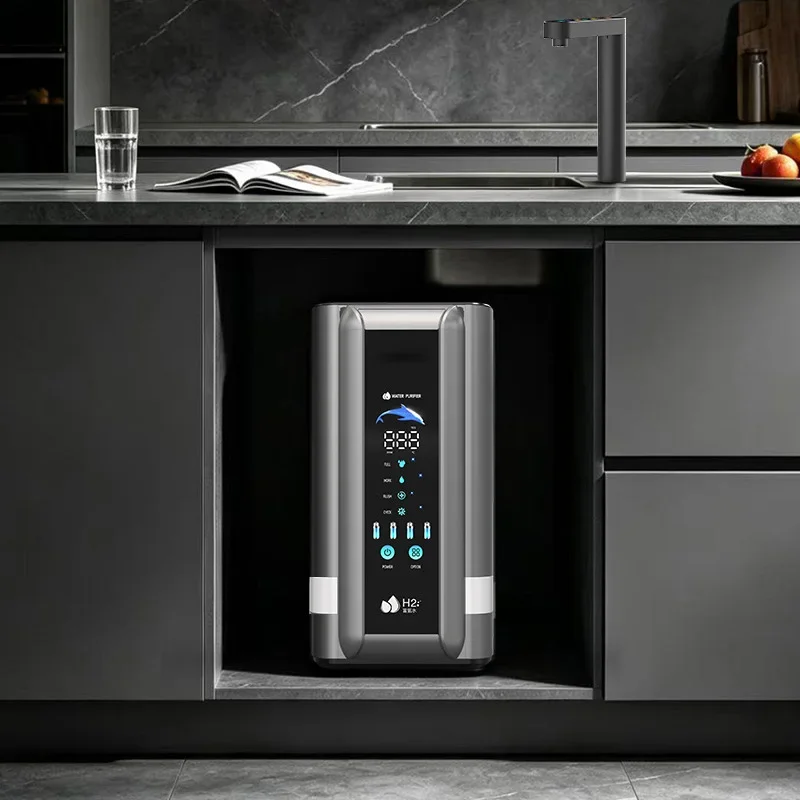 &Hydrogen-Enriched RO Water Purifier, Home Drinking Water Dispenser, Reverse Osmosis Filtration for Kitchen Tap Water view 5