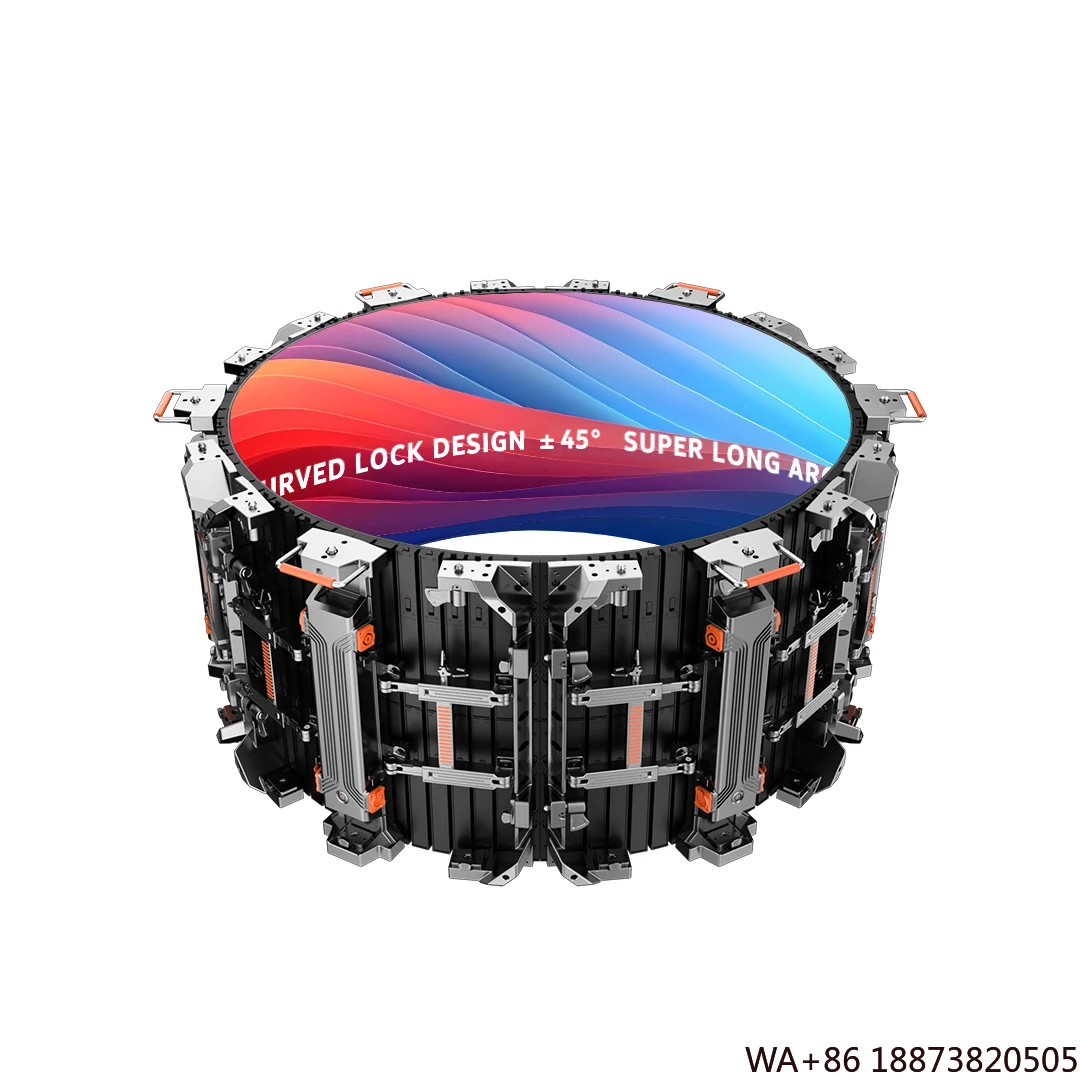 

LED Lumixin Curved Screen Indoor/Outdoor Flexible Video Wall Rental P2.976/P3.91 4000-4500 Mcd/m Brightness 5-year Warranty