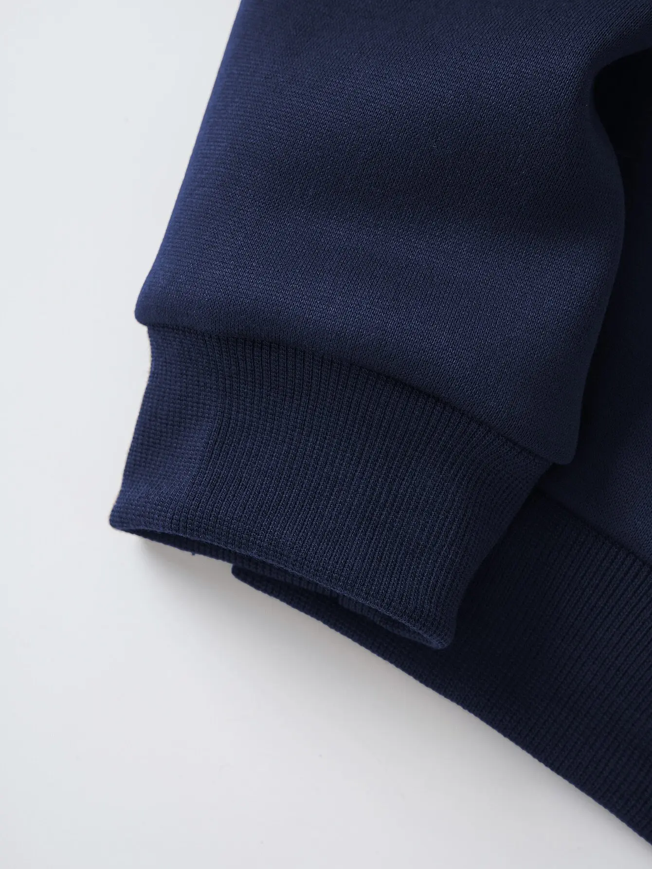 여성용 솔리드 라운드 넥 열 안감 스웨트셔츠, 긴 소매 캐주얼 풀오버, 가을 학교복