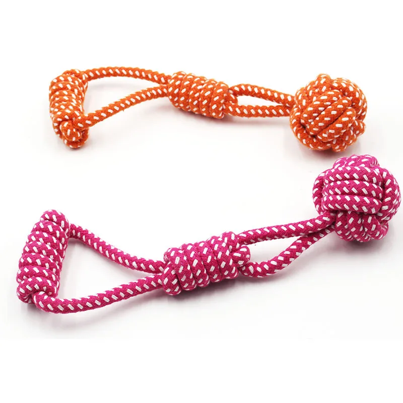 

Pet Toys, Dog Hands, Global Cotton Rope Woven Dog Toys, Ball Rope Knot Toys, Teething and Training Dog Supplies