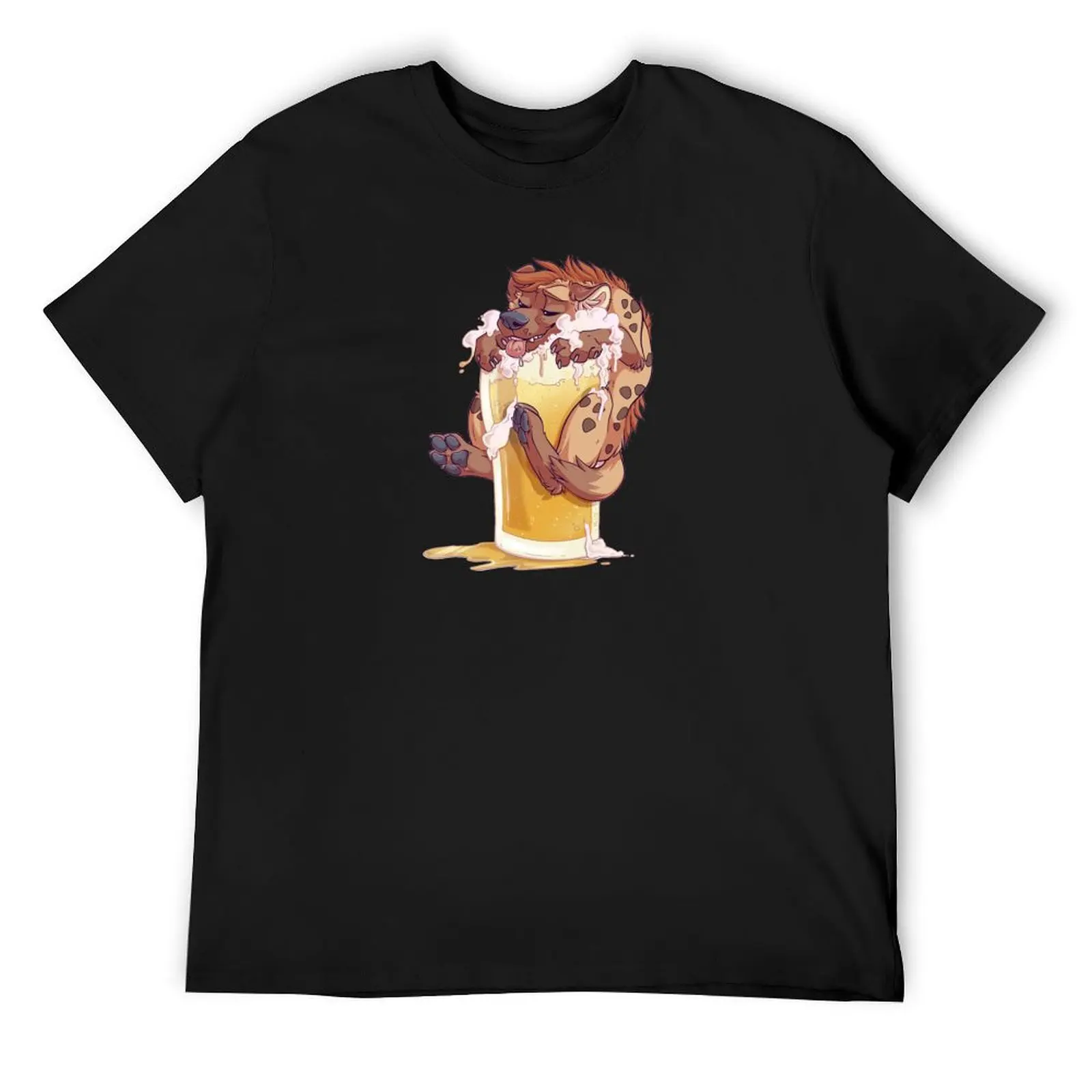 [Cerveza deeen] camiseta de pinta rubia, ropa de anime, camisa personalizada negra, camisetas personalizadas para hombres